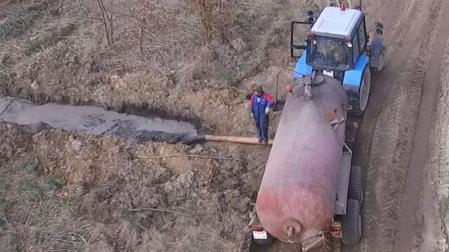 Под Зеленоградском на земельные участки неизвестные сбрасывают свиной навоз, полиция не реагирует