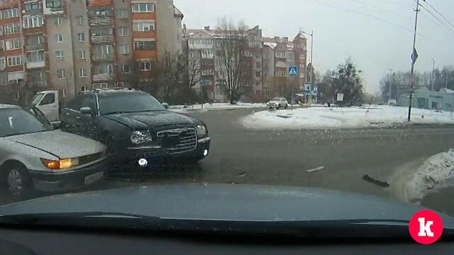 На перекрёстке ул. Островского и Герцена столкнулись 