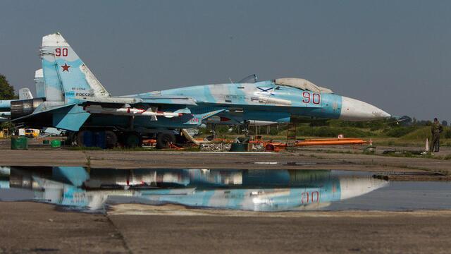 Истребители Бельгии сопроводили российские Су-27 над Балтийским морем