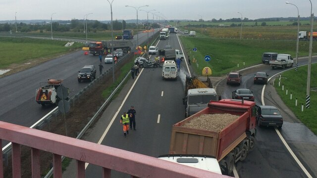 В ДТП под Гвардейском погиб пассажир Chevrolet (видео)