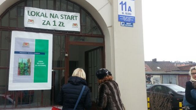 В Гданьске сдают офисы за один злотый за квадратный метр 