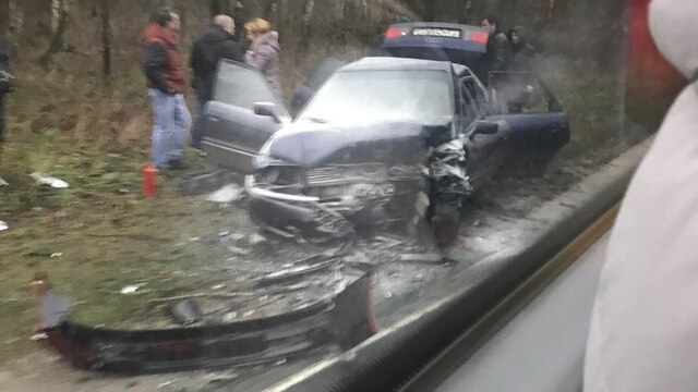  ГИБДД: в ДТП на трассе Калининград — Балтийск пострадали четыре человека