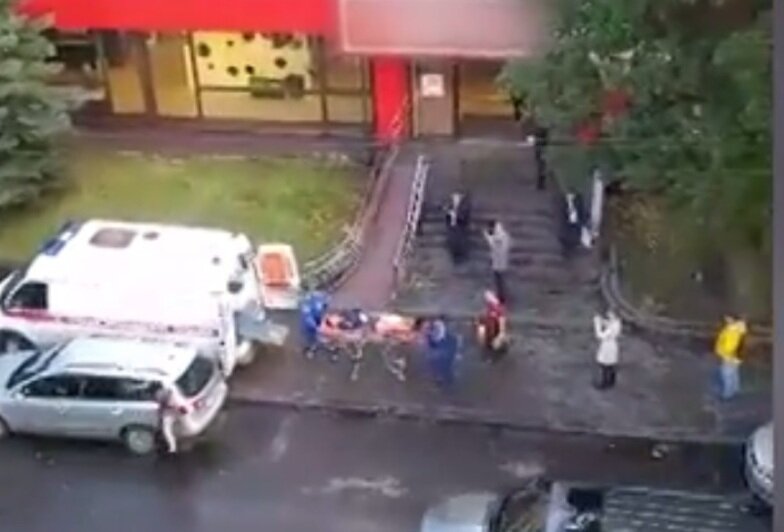 Кадр видеозаписи ГТРК "Калининград" 