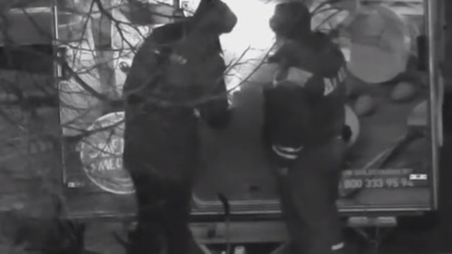 В Калининграде воры попали на камеры 