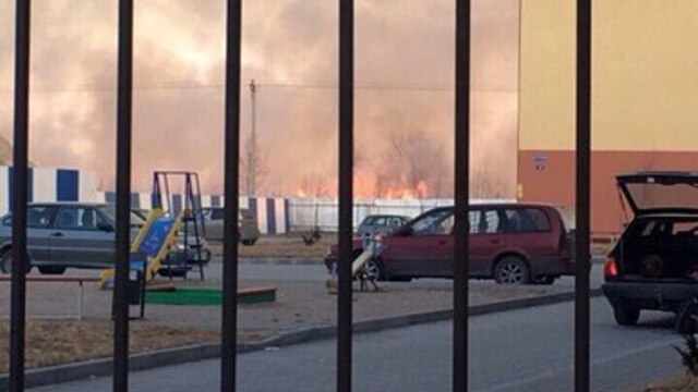 Калининградские пожарные 46 раз за сутки выезжали на тушение горящей травы 