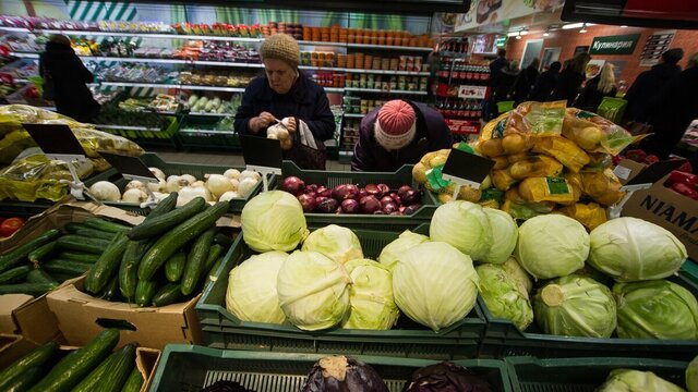 В Калининградской области с начала года подорожали овощи и подешевела свинина