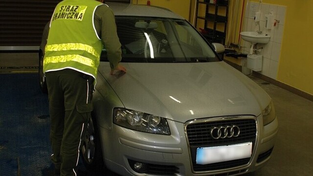 На погранпереходе в Гжехотках задержали Audi с немецкими номерами и перебитым VIN