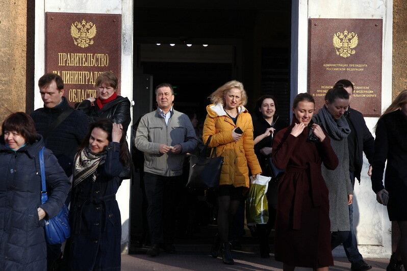В Калининграде эвакуировали чиновников областного правительства (фото) - Новости Калининграда