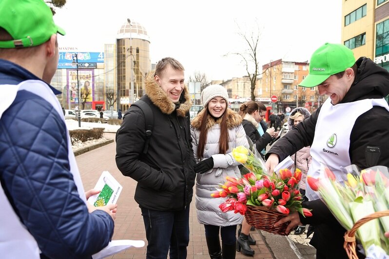 Цветочный патруль промчался в Калининграде - Новости Калининграда