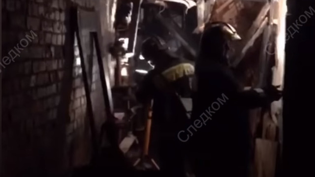 Опубликовано видео с места пожара в московском доме с квартирами звёзд