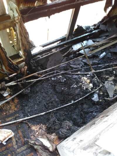 В Калининграде при пожаре на ул. Гостиной пострадал мужчина (фото) - Новости Калининграда | Фото: Татьяна Девиченская