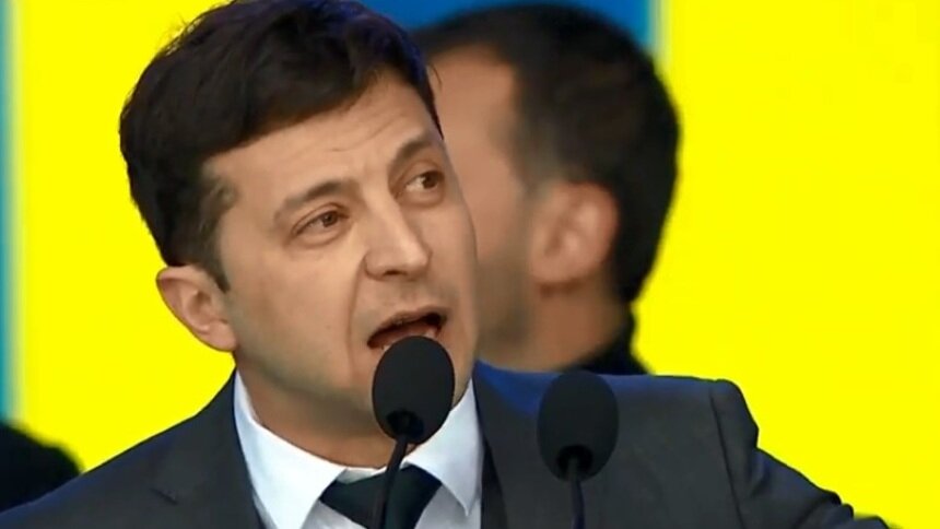 Владимир Зеленский | Кадр из трансляции телеканала "112 Украина"