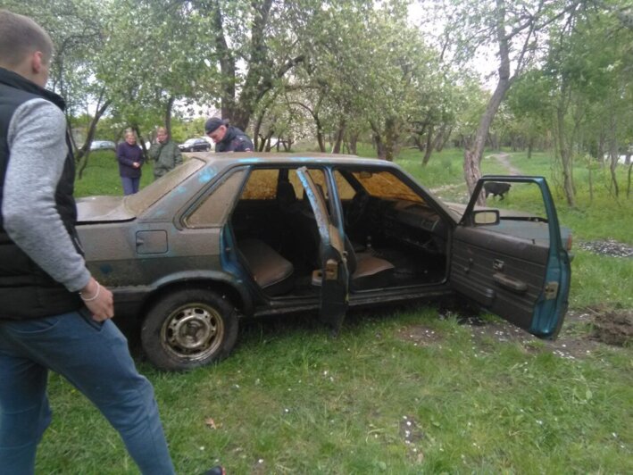 В Калининграде из озера Шенфлиз достали угнанный Audi (фото, видео) - Новости Калининграда | Фото: Кирилл Порошин / "Янтарные моржи"