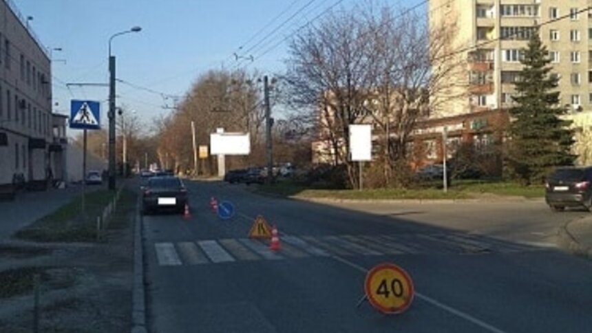 В Калининграде Mazda на "зебре" сбила пенсионерку - Новости Калининграда | Фото: пресс-служба УМВД России по Калининградской области