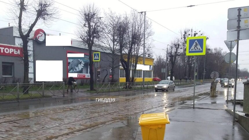 На Правой набережной на "зебре" сбили 57-летнего пешехода - Новости Калининграда | Фото: пресс-служба УМВД России по Калининградской области 