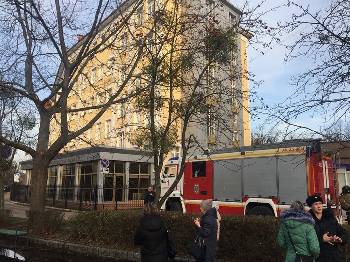 В Калининграде эвакуировали здание Арбитражного суда после сообщения о минировании (фото) - Новости Калининграда | Александр Подгорчук / "Клопс"