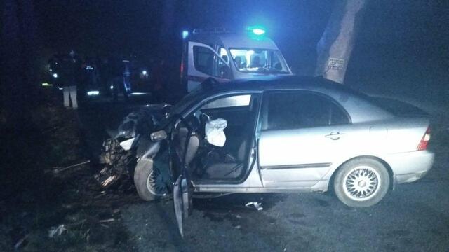 В Гурьевском районе Toyota врезалась в припаркованный Volkswagen, пострадал двухлетний мальчик (фото)