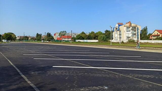На въезде в Зеленоградск обустроили стоянку для туристических автобусов (фото)