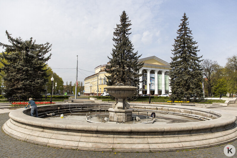 В Калининграде проверили работу городских фонтанов (фото) - Новости Калининграда | Фото: Александр Подгорчук / "Клопс"