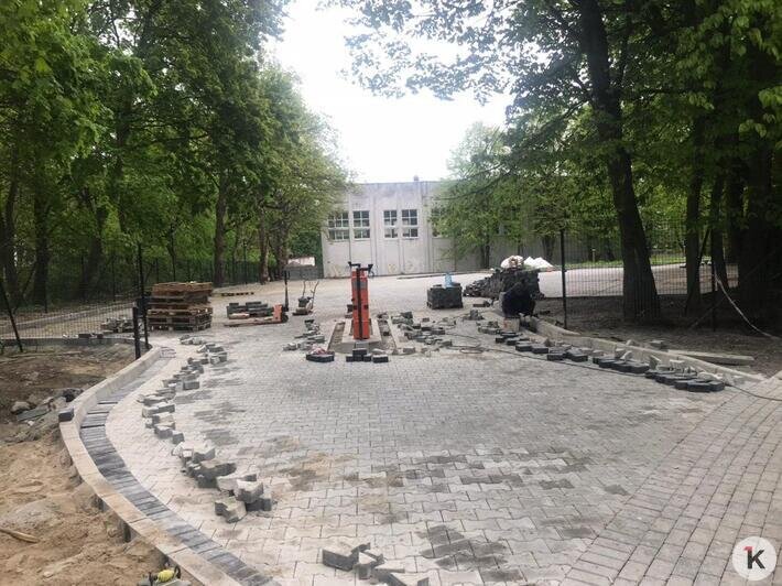 В центре Калининграда построили новую парковку для сотрудников полиции (фото) - Новости Калининграда | Фото: Анастасия Кондратьева / "Клопс"