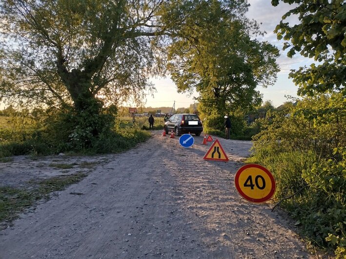В ДТП под Зеленоградском пострадали 12-летний ребёнок и взрослый пассажир - Новости Калининграда | Фото: пресс-служба УМВД России по Калининградской области