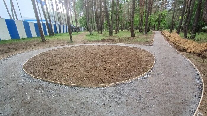 Велодорожки, зоны отдыха и аромат сосен: началось благоустройство парка вокруг "АВТОТОР-Арены" - Новости Калининграда