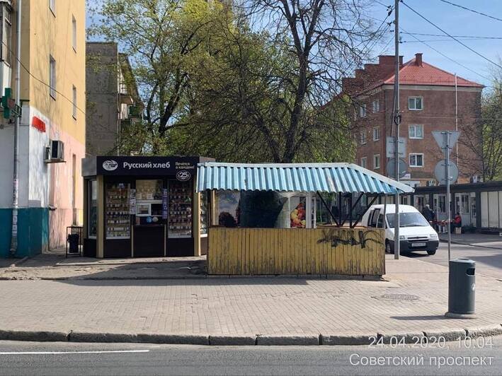 На перекрёстке Советского и Мусоргского вместо деревянных прилавков поставят крытые павильоны (эскиз) - Новости Калининграда | Фото: пресс-служба администрации Калининграда