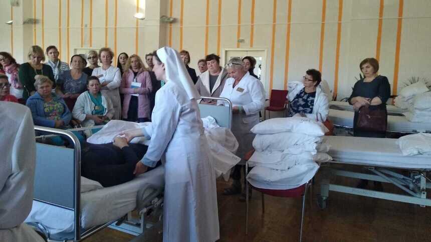 Первый выпуск калининградских сестёр милосердия будет работать в Областной клинической больнице - Новости Калининграда | Фото: Калининградская епархия РПЦ
