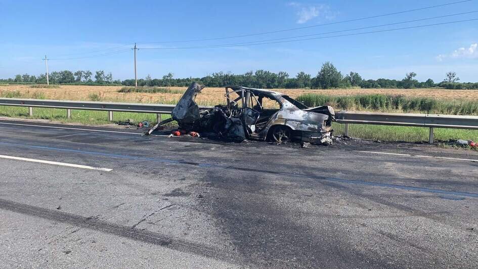 Один из участников массовой аварии под Черняховском попал в БСМП (фото, видео) - Новости Калининграда | Фото: очевидец