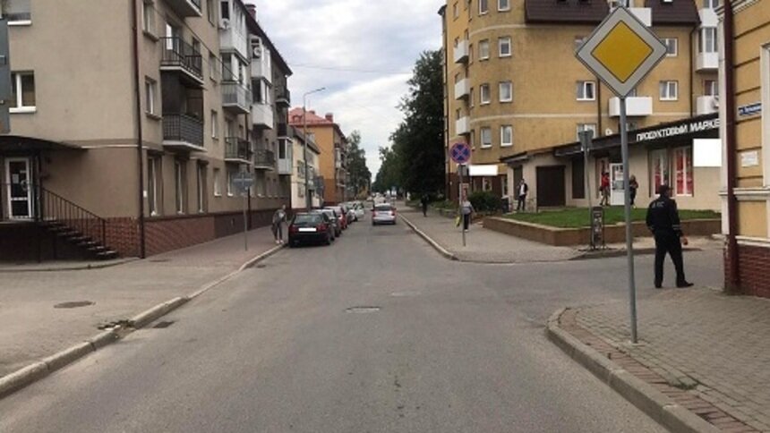 В Гвардейске столкнулись две легковушки, пострадала восьмилетняя девочка - Новости Калининграда | Фото: пресс-служба УМВД России по Калининградской области