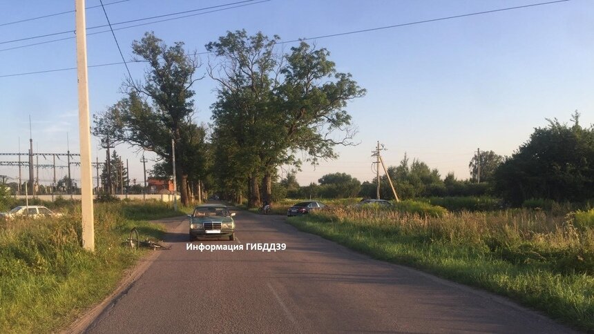 Фото с места одного из ДТП | Фото: пресс-служба УМВД России по Калининградской области