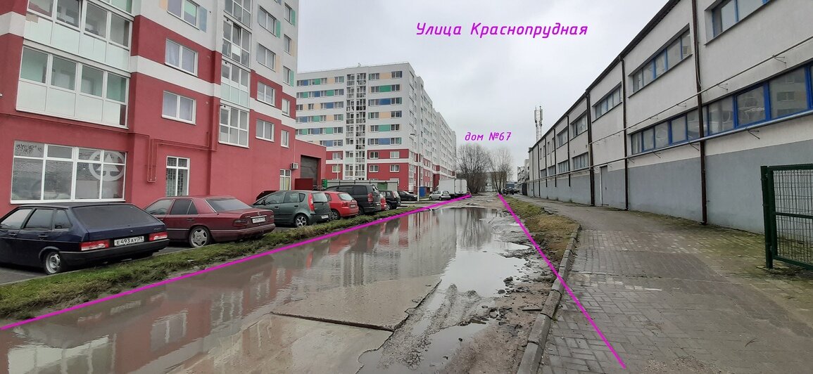 Из дома — только в сапогах: топ-5 калининградских луж (фото) - Новости Калининграда | Фото: читатель "Клопс"