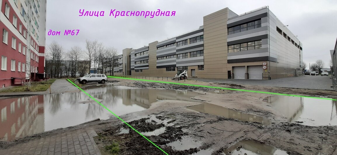 Из дома — только в сапогах: топ-5 калининградских луж (фото) - Новости Калининграда | Фото: читатель "Клопс"