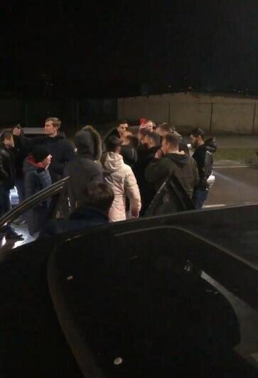 Колонна фанатов блогера Давидыча устроила массовое ДТП в Калининграде (фото, видео) - Новости Калининграда | Фото: читатель "Клопс"