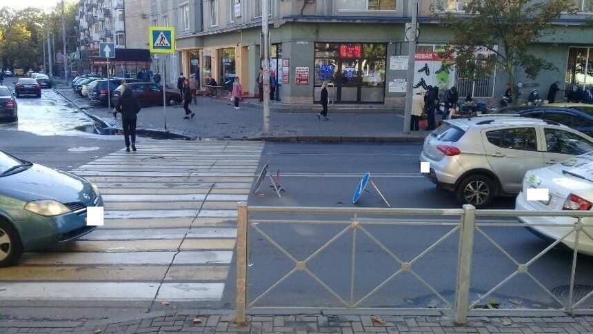 На проспекте Мира на "зебре" сбили пешехода - Новости Калининграда | Фото: пресс-служба УМВД России по Калининградской области