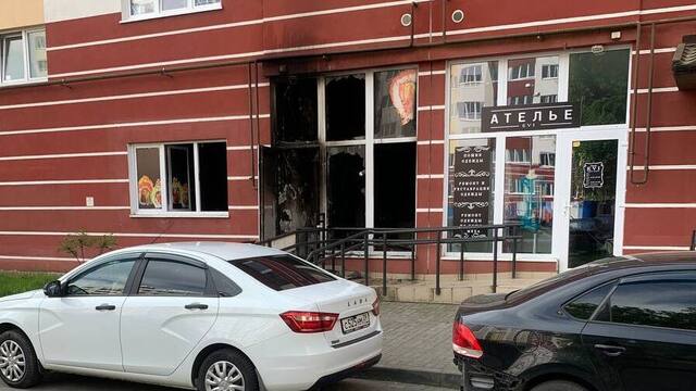 В Калининграде ночью сгорел суши-бар