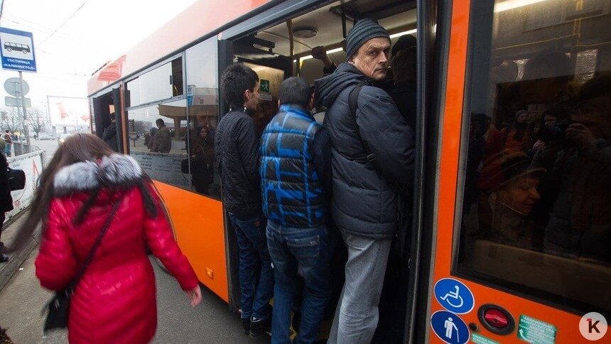 В Калининграде кондуктор получил удар ногой в грудь после просьбы надеть маску - Новости Калининграда | Фото: Архив "Клопс"