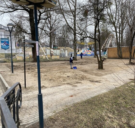 К утру 24 марта все конструкции демонтировали | Фото: Александр Подгорчук / "Клопс" 